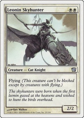 Leonin Skyhunter 9ED 25 LP Magic: The Gathering