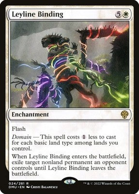 Leyline Binding DMU 24 NM Magic: The Gathering
