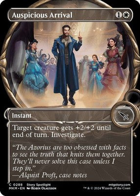Auspicious Arrival MKM 288 NM Magic: The Gathering