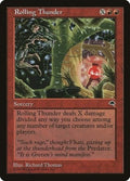 Rolling Thunder TMP 198 NM Magic: The Gathering