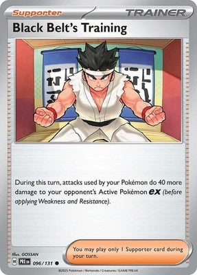 Black Belt's Training 096/131 SV: Prismatic Evolutions Pokémon TCG