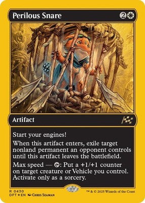 Perilous Snare DFT 430 Foil NM Magic: The Gathering