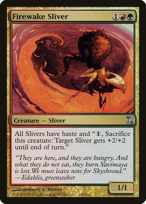 Firewake Sliver TSP 238 NM Magic: The Gathering