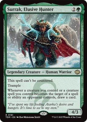 Surrak, Elusive Hunter TDM 161 NM Magic: The Gathering