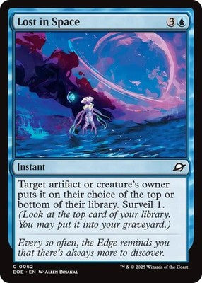 Lost in Space EOE 62 NM Magic: The Gathering