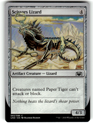 Scissors Lizard Unsanctioned 83 C Magic: The Gathering Near Mint