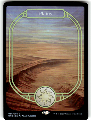 Plains (Full Art) Unsanctioned 88 L Foil Magic: The Gathering Near Mint