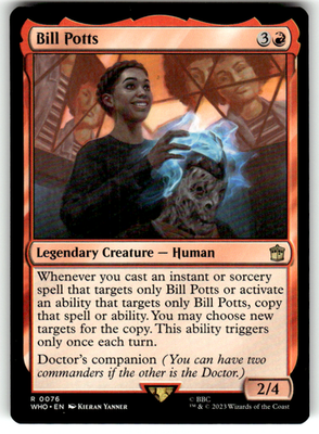 Bill Potts Universes Beyond: Doctor Who 76 R Magic: The Gathering Near Mint
