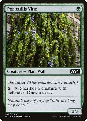 Portcullis Vine M21 195 NM Magic: The Gathering