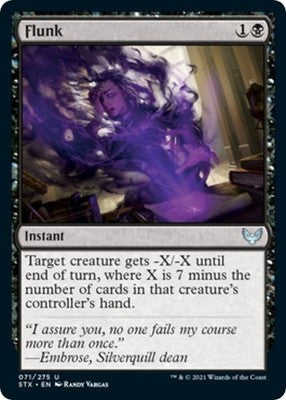 Flunk STX 71 NM Magic: The Gathering