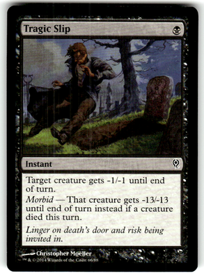 Tragic Slip Duel Decks: Jace vs. Vraska 66 C Magic: The Gathering Near Mint