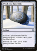 Weathered Runestone KHM 247 NM Magic: The Gathering