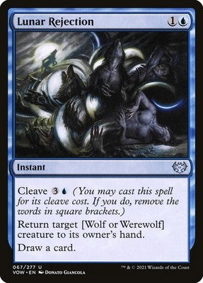 Lunar Rejection VOW 67 NM Magic: The Gathering