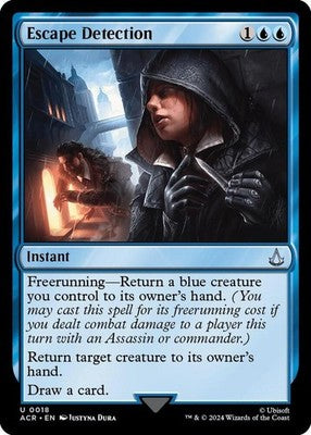Escape Detection ACR 18 Foil NM Magic: The Gathering