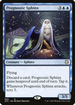 Prognostic Sphinx AFC 90 NM Magic: The Gathering