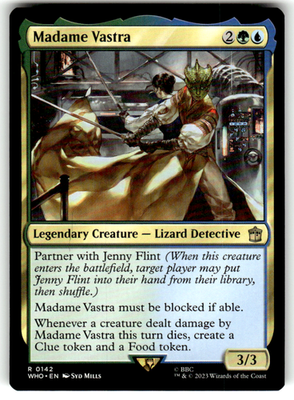 Madame Vastra Universes Beyond: Doctor Who 142 R Magic: The Gathering Near Mint