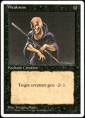 Weakness Fourth Edition C Magic: The Gathering Lightly Played