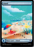 Island (0280) 280 Land Marvel Super Heroes Magic: The Gathering Near Mint