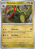 Haxorus 070/086 SV: Black Bolt Reverse Holofoil Pokémon TCG