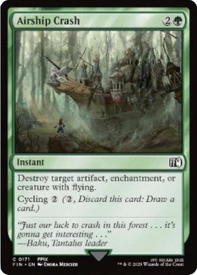Airship Crash FIN 171 Foil NM Magic: The Gathering