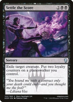 Settle the Score DOM 103 NM Magic: The Gathering