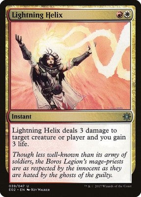 Lightning Helix E02 39 NM Magic: The Gathering