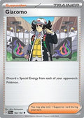 Giacomo 182/193 SV02: Paldea Evolved Pokémon TCG