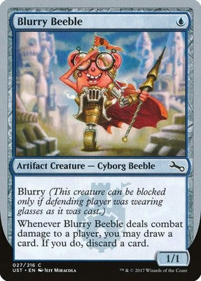 Blurry Beeble UST 27 NM Magic: The Gathering