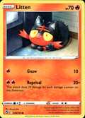 Litten Silver Tempest 030/195 Common Pokémon — English Near Mint