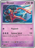 Deoxys 074/182 SV04: Paradox Rift Holofoil Pokémon TCG