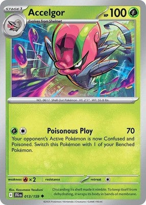 Accelgor 013/159 SV09: Journey Together Pokémon TCG