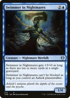 Swimmer in Nightmares THB 275 NM Magic: The Gathering