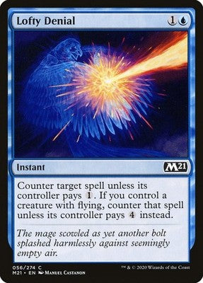 Lofty Denial M21 56 NM Magic: The Gathering