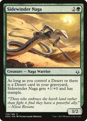 Sidewinder Naga HOU 134 NM Magic: The Gathering