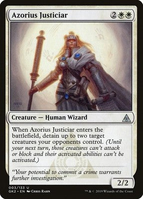 Azorius Justiciar GK2 3 NM Magic: The Gathering