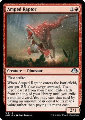 Amped Raptor MH3 114 NM Magic: The Gathering