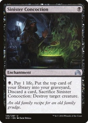 Sinister Concoction SOI 135 NM Magic: The Gathering