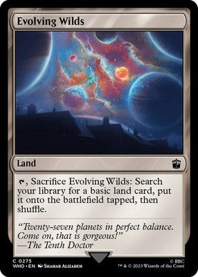 Evolving Wilds WHO 275 NM Magic: The Gathering