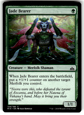 Jade Bearer Rivals of Ixalan 134 C Magic: The Gathering Near Mint