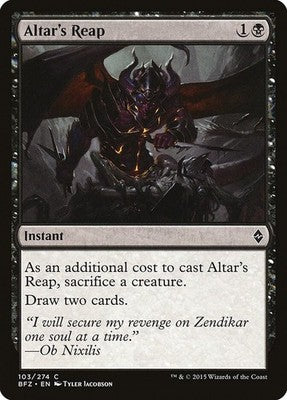 Altar's Reap BFZ 103 NM Magic: The Gathering