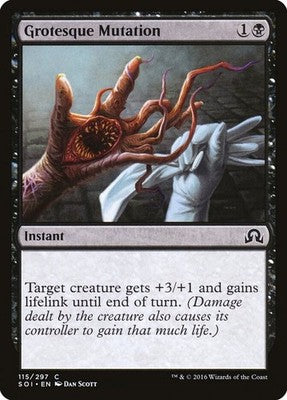 Grotesque Mutation SOI 115 NM Magic: The Gathering
