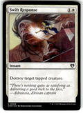 Swift Response Commander Masters 64 C Magic: The Gathering Near Mint