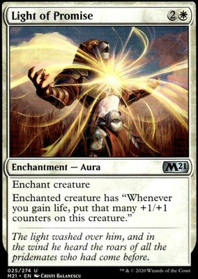 Light of Promise Core Set 2021 25 U Magic: The Gathering Near Mint