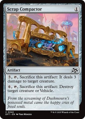 Scrap Compactor DFT 242 NM Magic: The Gathering