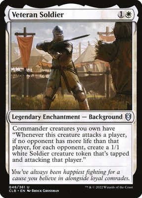 Veteran Soldier CLB 48 NM Magic: The Gathering