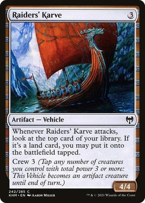 Raiders' Karve KHM 242 Foil NM Magic: The Gathering