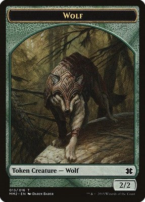Wolf TMM2 13 NM Magic: The Gathering