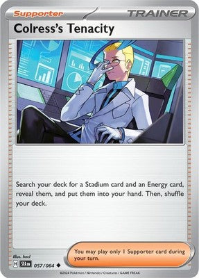Colress's Tenacity 057/064 SV: Shrouded Fable Pokémon TCG