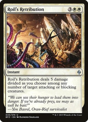 Roil's Retribution BFZ 45 NM Magic: The Gathering