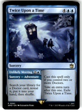 Twice Upon a Time (Surge Foil) Universes Beyond: Doctor Who 666 R Foil Near Mint